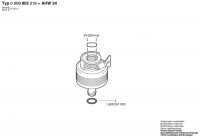 Bosch 0 600 802 018 AHW 24 Tap Connection Piece Spare Parts